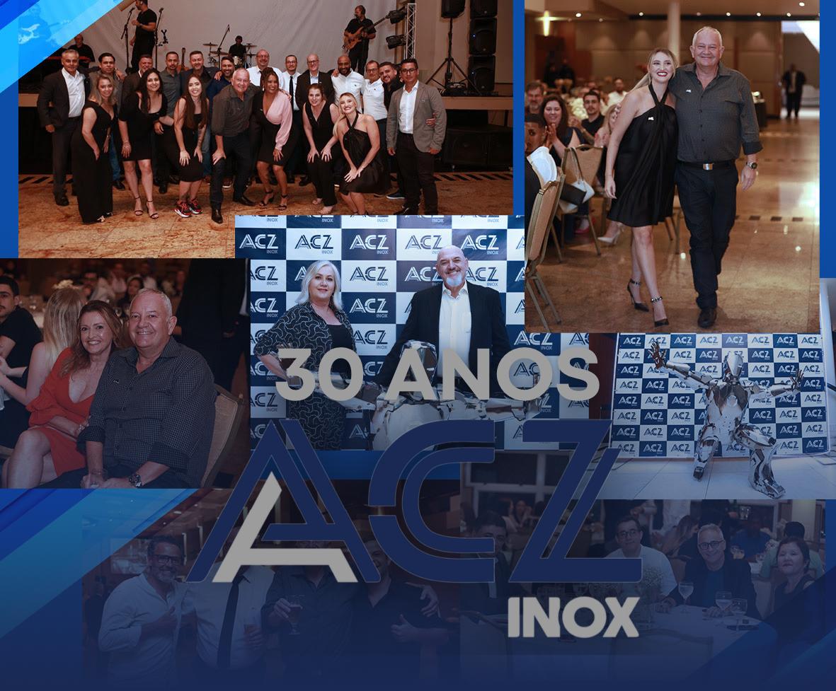 Associado ACZ Inox comemora 30 anos